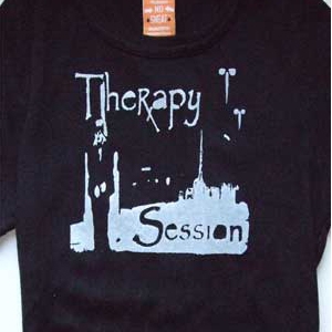 Therapy Session t-shirt (midnight design)